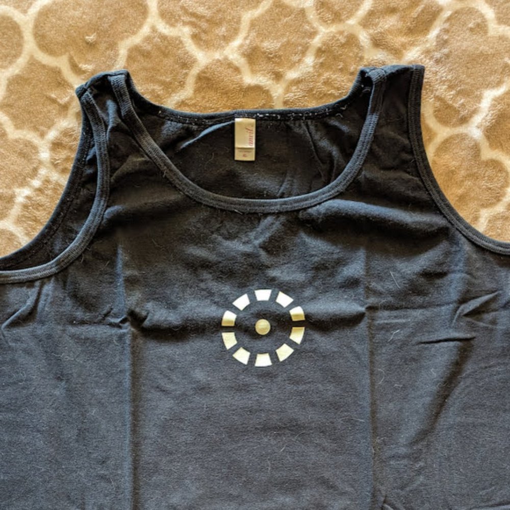 Ladies XL Iron Man arc reactor tank top